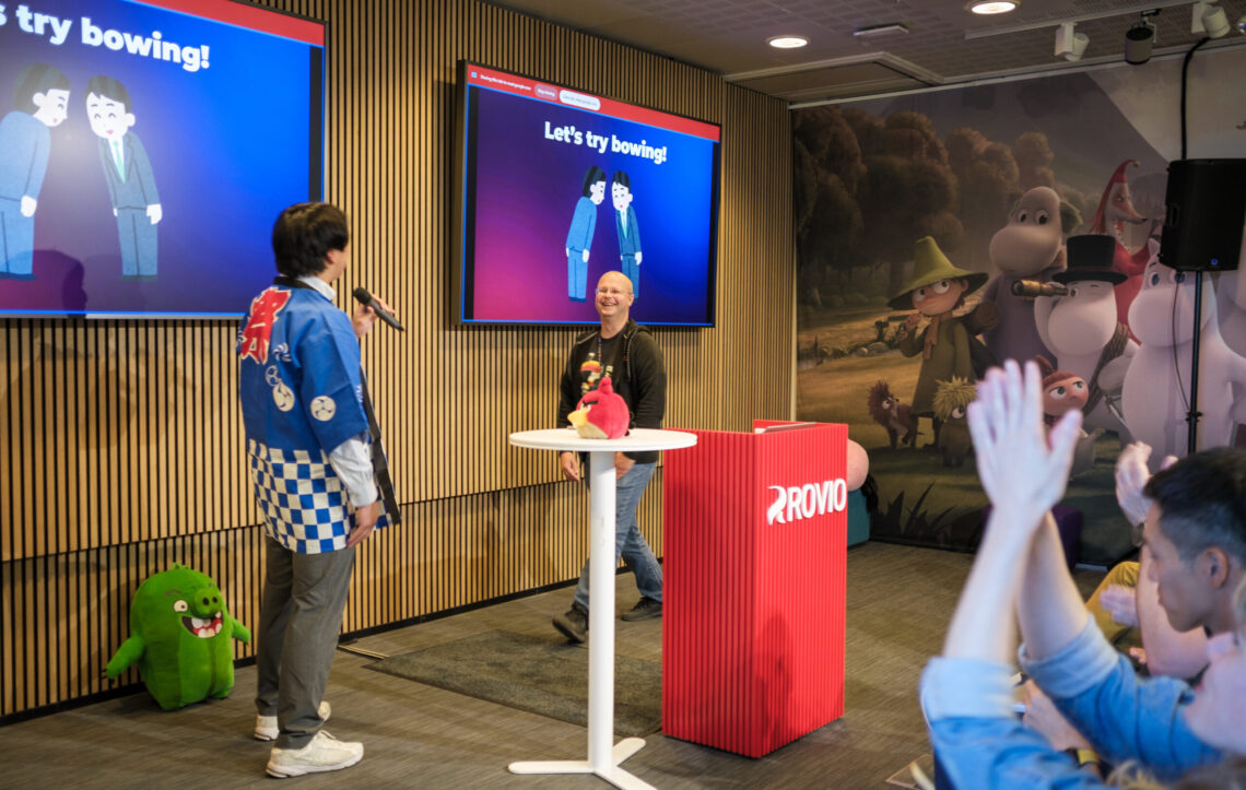 Celebrating one year together with Sega. - Rovio