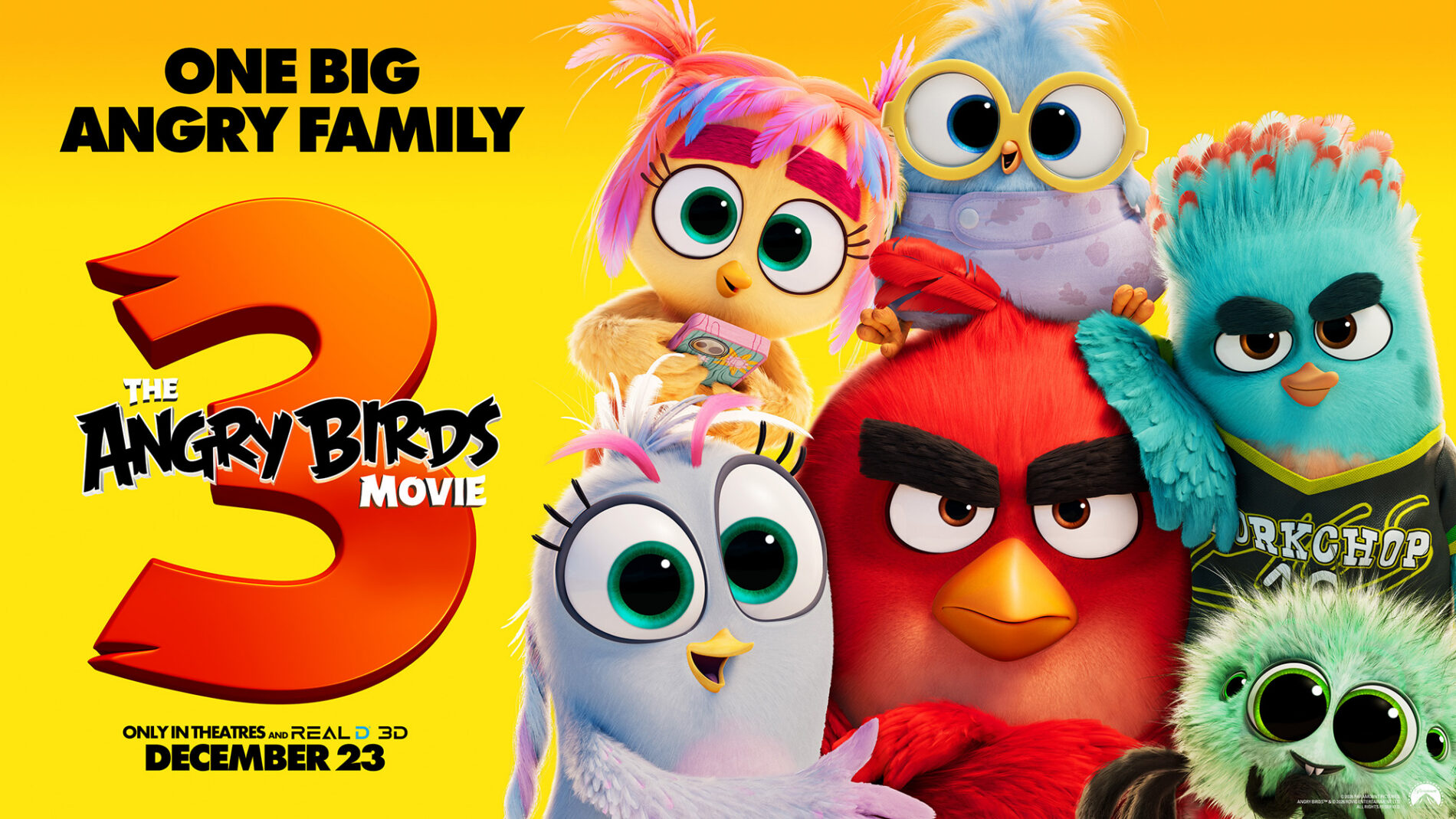 Watch the first trailer for The Angry Birds Movie 3!